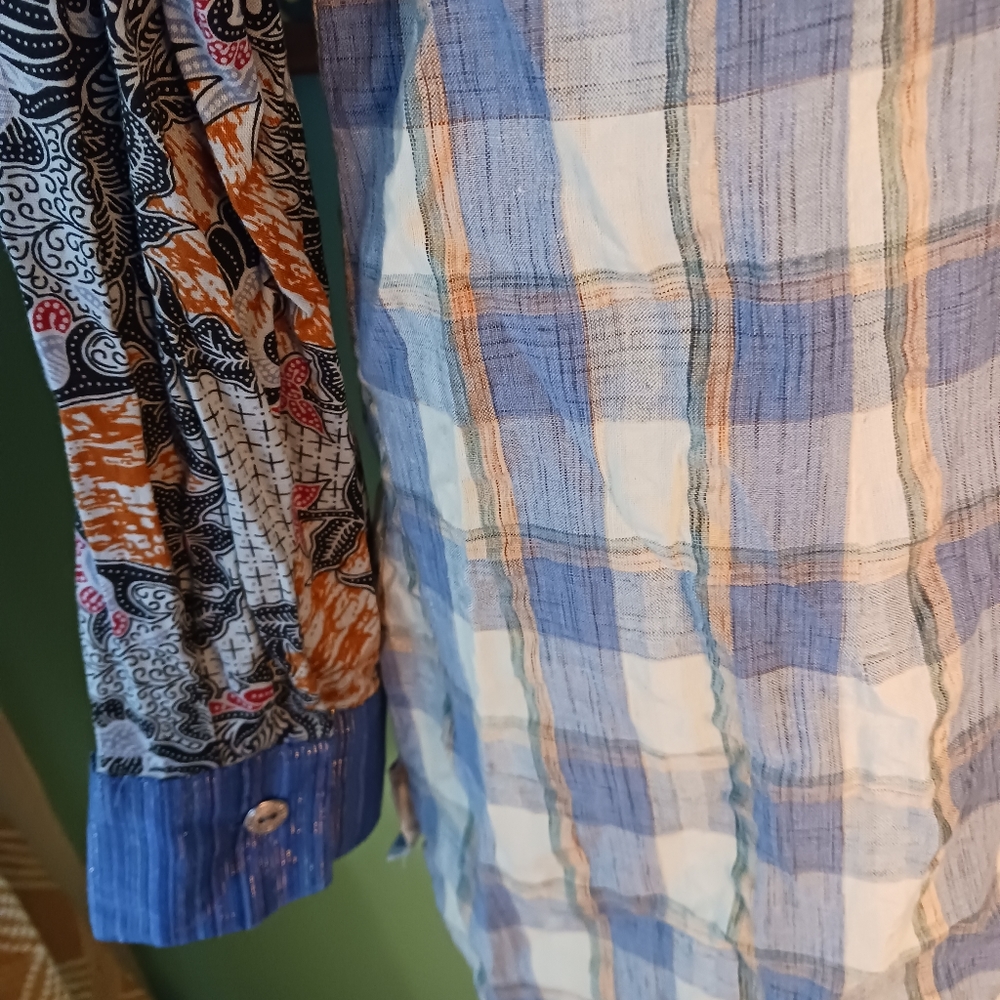Anthropologie Basil & Maude button down shirt - Picture 7 of 9
